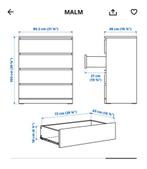 IKEA Malm kasten - Ophalen voor zaterdag 01/11, Ophalen, Overige materialen, 50 tot 100 cm, Zo goed als nieuw