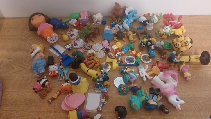 Grote verzameling poppetjes en figuurtjes, Kinderen en Baby's, Kinderspulletjes, Ophalen of Verzenden