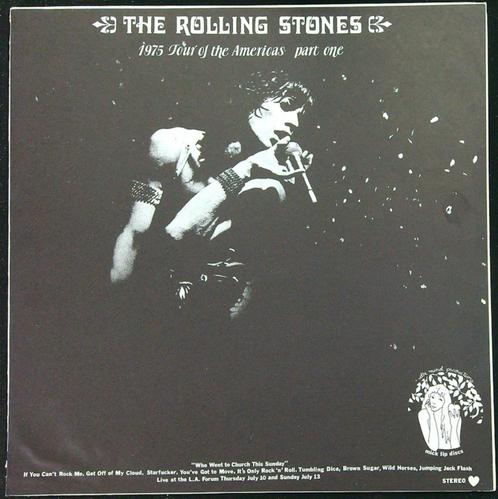 ROLLING STONES - 1975 Tour Of The Americas Part One LP, Cd's en Dvd's, Vinyl | Rock, Zo goed als nieuw, Rock-'n-Roll, 12 inch