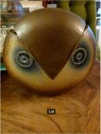 vintage studio keramiek uil - vaas Heinz Dietz, Ophalen, Overige kleuren, Aardewerk of Porselein, Zo goed als nieuw