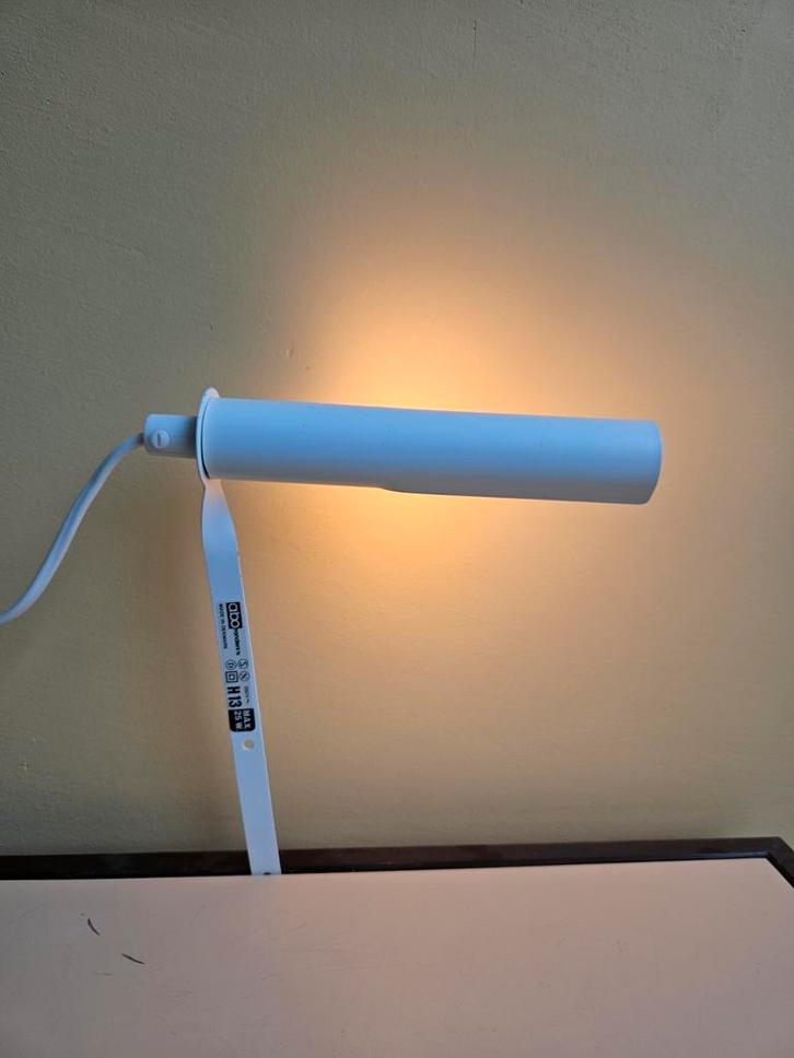Minimalistisch Deens Leeslampje Wandlampje, Huis en Inrichting, Lampen | Wandlampen, Metaal, Ophalen of Verzenden