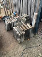 Palisaden beton antraciet GRATIS, Tuin en Terras, Ophalen, Gebruikt, 25 tot 50 cm, 25 cm of meer
