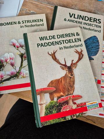 3 Postcodeloterij Natuurboeken beschikbaar voor biedingen