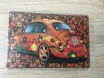 Nieuw Metalen Wandbord * Oranje Volkswagen Kever 20x30cm, Nieuw, Ophalen of Verzenden