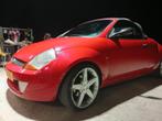 Ford Streetka nog geen 130k op de teller , zeer fijne Cabrio, Leder, Geïmporteerd, Rood, 1599 cc