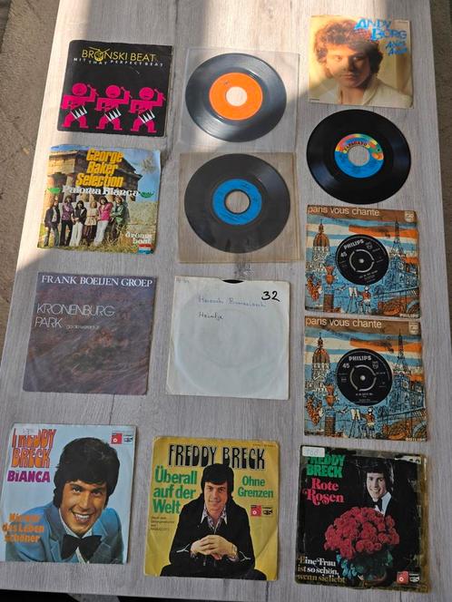 Vinyl singles artiesten/achternaam "B" allerlei talen, Cd's en Dvd's, Vinyl Singles, Gebruikt, Pop, Ophalen of Verzenden