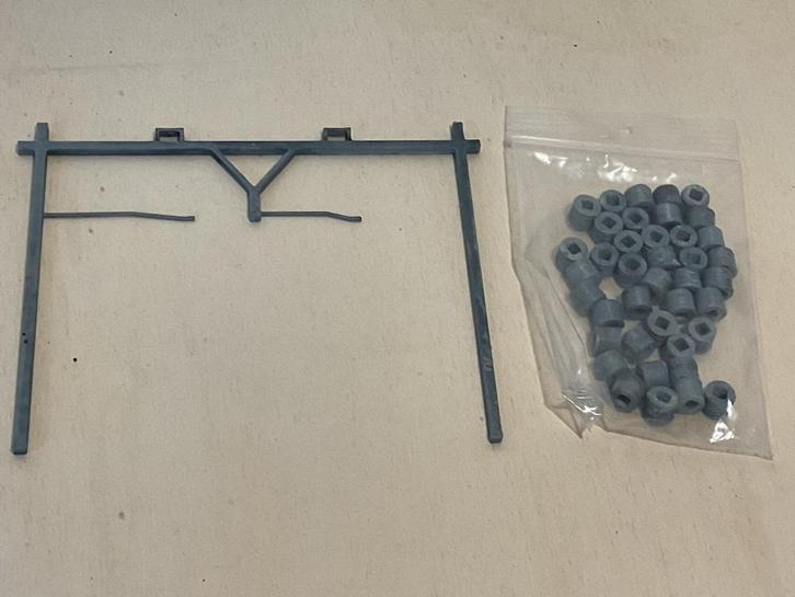 20 x bovenleidingen dubbelspoor h0, Hobby en Vrije tijd, Modeltreinen | H0, Nieuw, Brug, Tunnel of Gebouw, Gelijkstroom of Wisselstroom