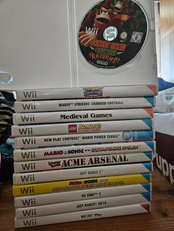 13 Wii games compleet met boekjes. beschikbaar voor biedingen