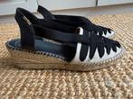 Tony Pons espadrilles met lage sleehak, maat 40, Kleding | Dames, Schoenen, Zwart, Ophalen of Verzenden, Zo goed als nieuw, Espadrilles of Moccasins