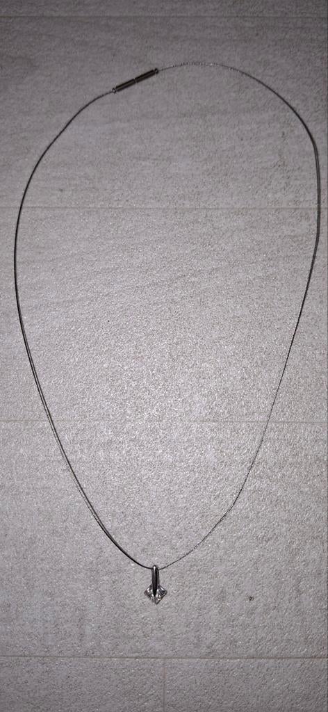 Prachtige Ketting (Diamantje), Sieraden, Tassen en Uiterlijk, Kettingen, Ophalen of Verzenden, Nieuw, Overige materialen