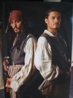 kaart Johnny Depp en Orlando Bloom, Verzamelen, Ophalen of Verzenden, 1980 tot heden, Ongelopen, Sterren en Beroemdheden