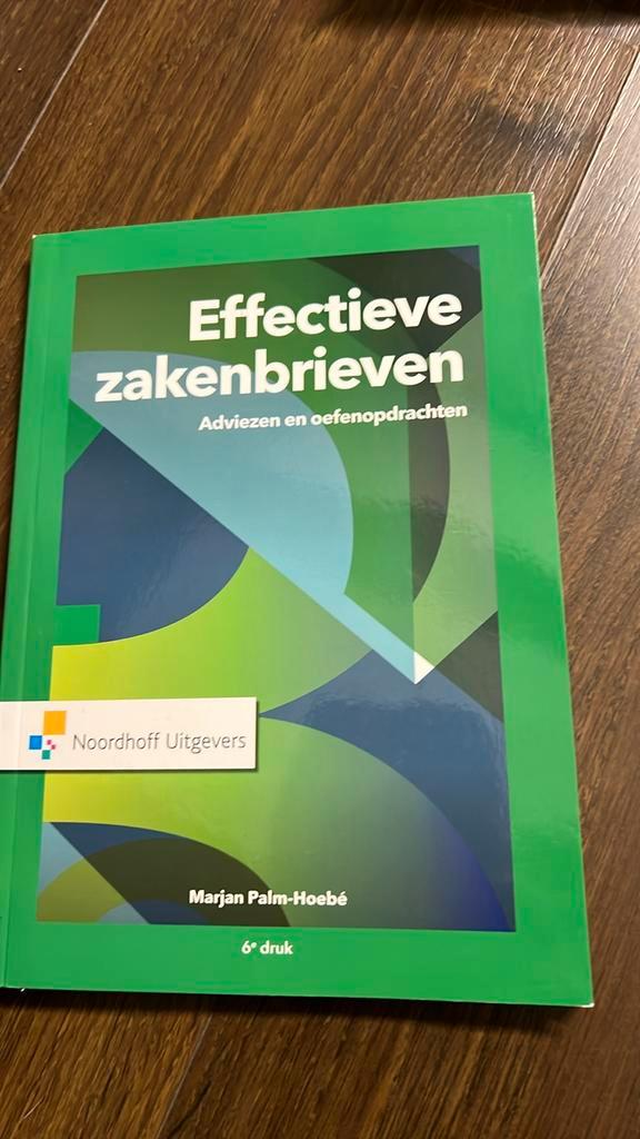 Marjan Palm-Hoebé - Effectieve zakenbrieven, Boeken, Wetenschap, Zo goed als nieuw, Sociale wetenschap, Ophalen of Verzenden