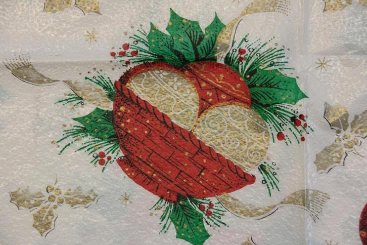 Plastic Kerstkleed. Vintage., Diversen, Kerst, Nieuw, Ophalen of Verzenden