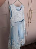 Bruidsmeisjes jurk babyblauw, Ophalen of Verzenden, Zo goed als nieuw, Meisje, Jurk of Rok