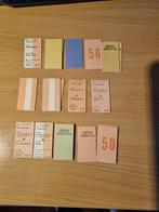 N.S: allerlei treinkaartjes voor diverse richtingen. (15), Hobby en Vrije tijd, Ophalen of Verzenden, Zo goed als nieuw, Gelijkstroom of Wisselstroom