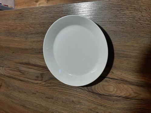 IITTALA Teema bord wit 21cm 8 stuks, Huis en Inrichting, Keuken | Servies, Zo goed als nieuw, Bord(en), Effen, Porselein, Ophalen of Verzenden