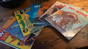 7 Comics/stripboeken uit de jaren 60 t/m 90 beschikbaar voor biedingen