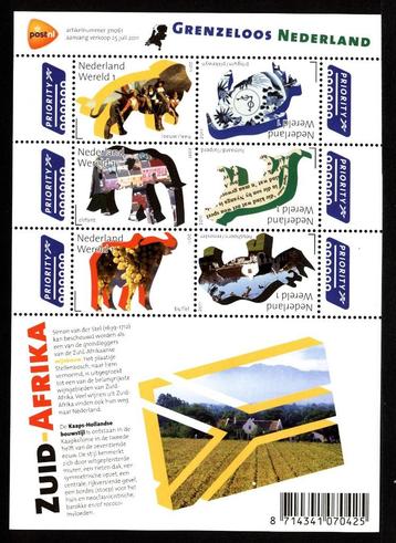 Ned. NVPH V2844c-2849c Grenzeloos Ned - Zuid Afrika (c) 2011 beschikbaar voor biedingen