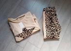 Huispak leopard beige maat S/M, Kleding | Dames, Verzenden, Nieuw, Beige