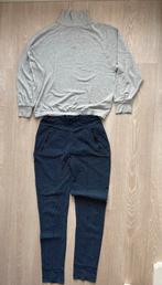 Set broek travelstof Zoso en coltrui Opus maat 36, Ophalen of Verzenden, Zo goed als nieuw, Maat 36 (S), Lang