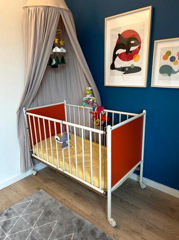 Retro Vintage Duits Padi Ledikant/ kinderbedje (1972) beschikbaar voor biedingen