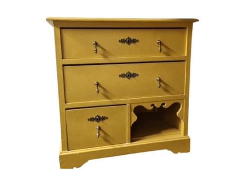 Leuk oud dressoir of commode, Huis en Inrichting, Kasten | Dressoirs, Gebruikt, 100 tot 150 cm, 50 tot 75 cm, Ophalen