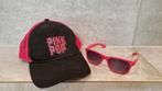 Pinkpop Pet en Zonnebril Set, Overige merken, Gebruikt, Zonnebril, Ophalen of Verzenden