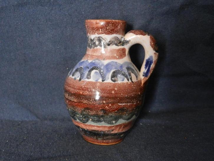 Leuk mini kannetje jaren 70 D.0.K. DOK De oude Kruik h. 7 cm, Antiek en Kunst, Antiek | Keramiek en Aardewerk, Ophalen of Verzenden