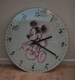 Glazen Disney klok, Ophalen of Verzenden, Gebruikt