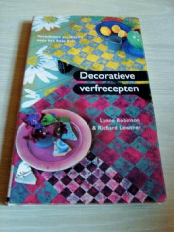Decoratieve Verfrecepten - Technieken Stap voor stap beschikbaar voor biedingen