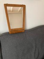Vintage spiegel met plankje jaren ‘60-‘70, Huis en Inrichting, Woonaccessoires | Spiegels, Minder dan 50 cm, Gebruikt, Ophalen of Verzenden