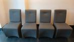 Grijze eetstoelen en fauteuils - set van 6, Huis en Inrichting, Ophalen, Gebruikt, Vijf, Zes of meer stoelen, Modern