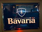 Bavaria Bier Reclamebord - Metaal, Ophalen of Verzenden, Reclamebord