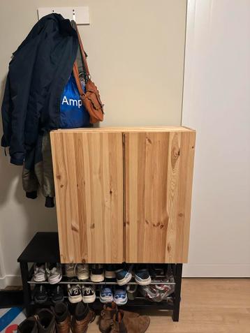 IKEA Ivar kastje met deuren - 80x30x83 cm - afbeelding 1