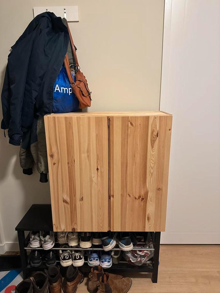 IKEA Ivar kastje met deuren - 80x30x83 cm, Huis en Inrichting, Kasten | Schoenenkasten, Zo goed als nieuw, Ophalen