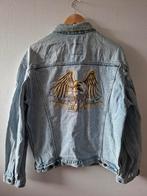 Vintage 90s Levis oversized chopper biker denim jacket, Kleding | Heren, Jassen | Zomer, Maat 52/54 (L), Blauw, Ophalen of Verzenden