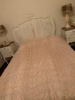 Prachtig gehaakt vintage ecrue bedsprei, Ophalen of Verzenden, Zo goed als nieuw, Tweepersoons