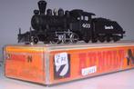 Stoomlocomotief 'Mogul', 2-6-0, Oldtimer, Santa Fé, Arnold, Ophalen of Verzenden, Zo goed als nieuw, Gelijkstroom