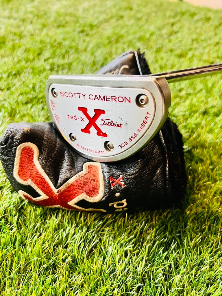 Scotty Cameron Red X2 Putter 35", Overige merken, Titleist Scotty Cameron, Ophalen of Verzenden, Zo goed als nieuw