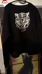 Sweater trui cropped kort xl zwart tijger panter zie fotos !, Ophalen of Verzenden