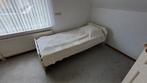 Eenpersoonsbed incl. spiraalbodem en matras., Ophalen, 90 cm, Eenpersoons, Wit