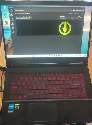 MSI GF63 Thin - Defect - Onderdelen beschikbaar voor biedingen