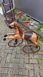 Houten paarden driewieler, Antiek en Kunst, Antiek | Speelgoed, Ophalen