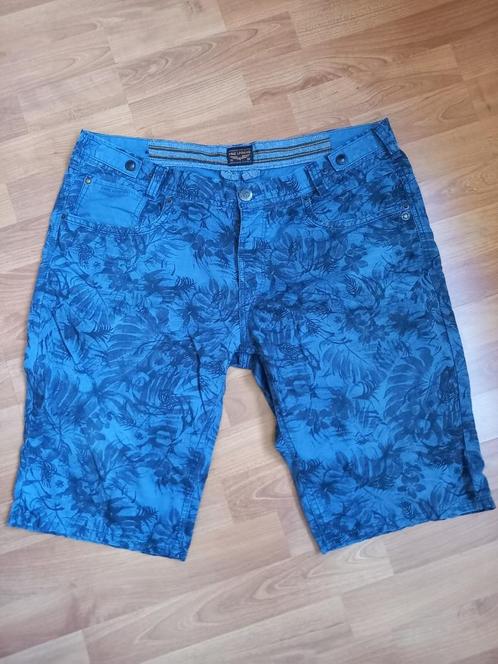 PME legend heren korte broek XL W38, Kleding | Heren, Broeken en Pantalons, Zo goed als nieuw, Maat 56/58 (XL), Blauw, Ophalen of Verzenden