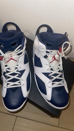 Air jordan 6 retro white and navy midnight, Sport en Fitness, Basketbal, Ophalen of Verzenden, Zo goed als nieuw, Schoenen