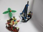 7071 + 7072 Piraten eiland en piratenboot 4+, Kinderen en Baby's, Speelgoed | Duplo en Lego, Complete set, Ophalen of Verzenden