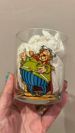Nutella glas uit de Asterix serie van 1995, Ophalen of Verzenden, Zo goed als nieuw, Borrel- of Shotglas