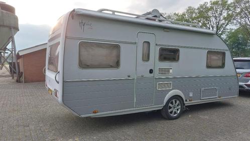 kip hyline 53 2005 Airco Mover Leveller Solar Fietsdrager, Caravans en Kamperen, Caravans, Particulier, tot en met 4, 1500 - 2000 kg