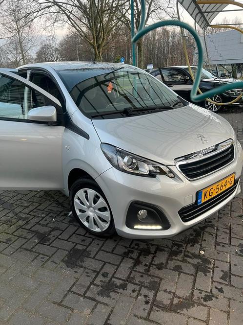 Peugeot 108 1.0 12V E-vti 51KW 5DR 2016 Grijs, Auto's, Peugeot, Bedrijf, Achteruitrijcamera, Airconditioning, Android Auto, Bluetooth