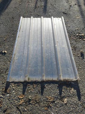 Damwandprofiel Lichtdoorlatende plaat 160 x105x4cm Kunststof beschikbaar voor biedingen